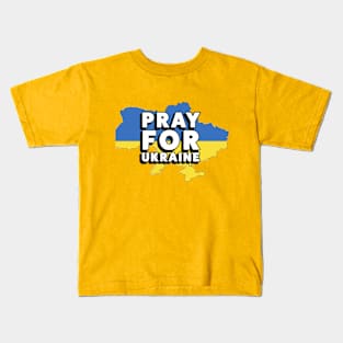 Fasbytes Pray For Ukraine Pray Kids T-Shirt